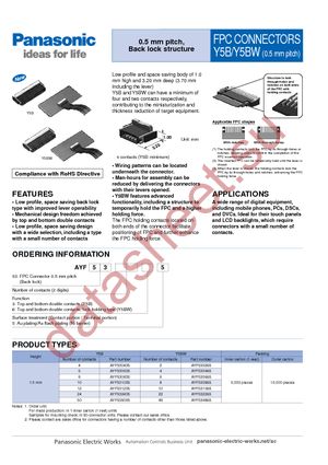 AYF530865 datasheet  